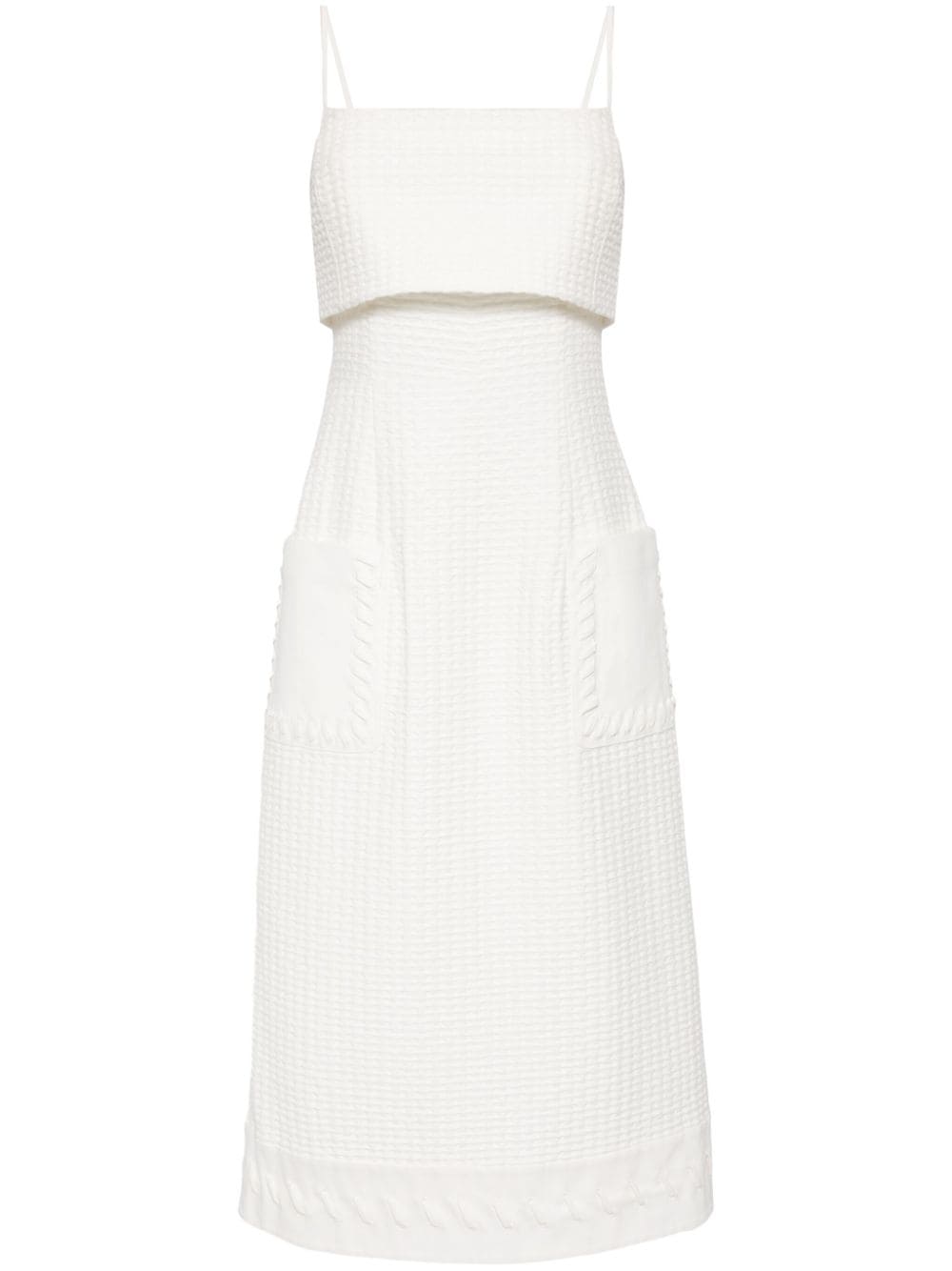 Alexis Noval midi dress - White von Alexis