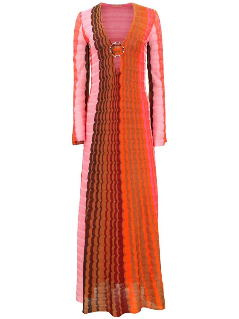 Alexis Vibe V-neck maxi dress - Orange von Alexis