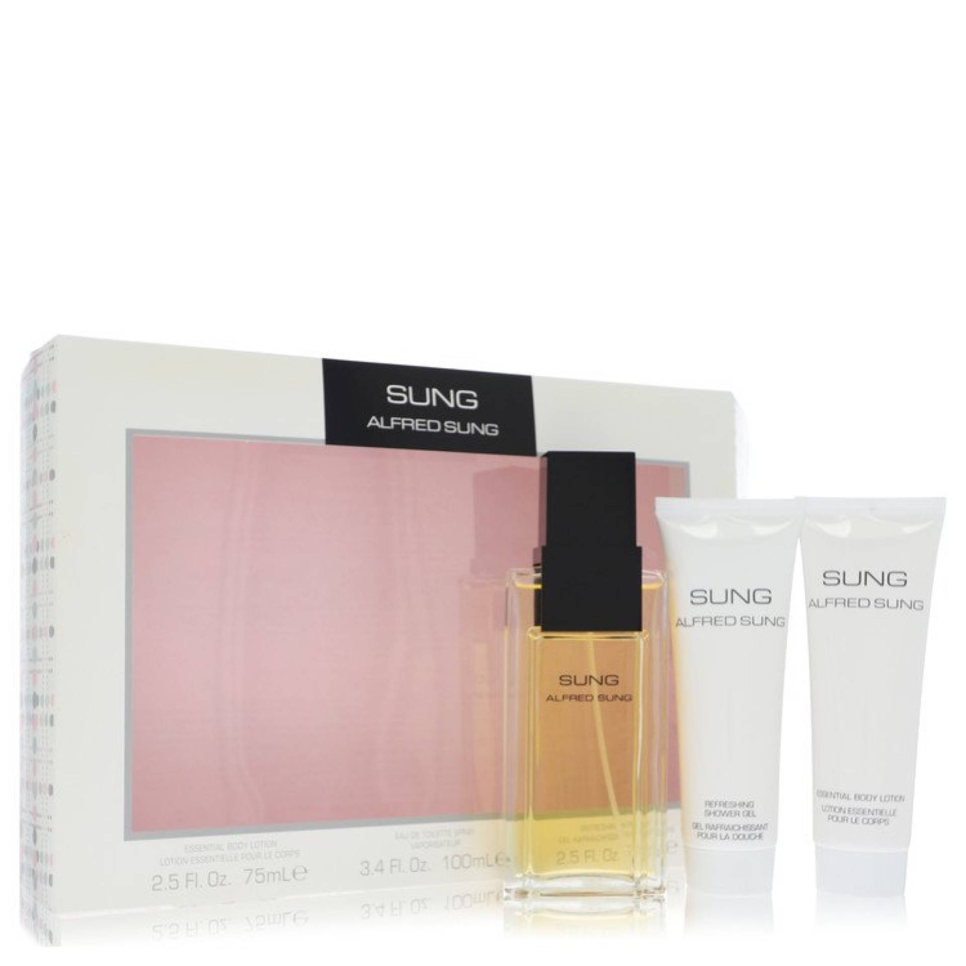 Alfred Sung Alfred SUNG Gift Set -- 100 ml Eau De Toilette Spray + 73 ml Body Lotion + 73 ml Shower Gel von Alfred Sung