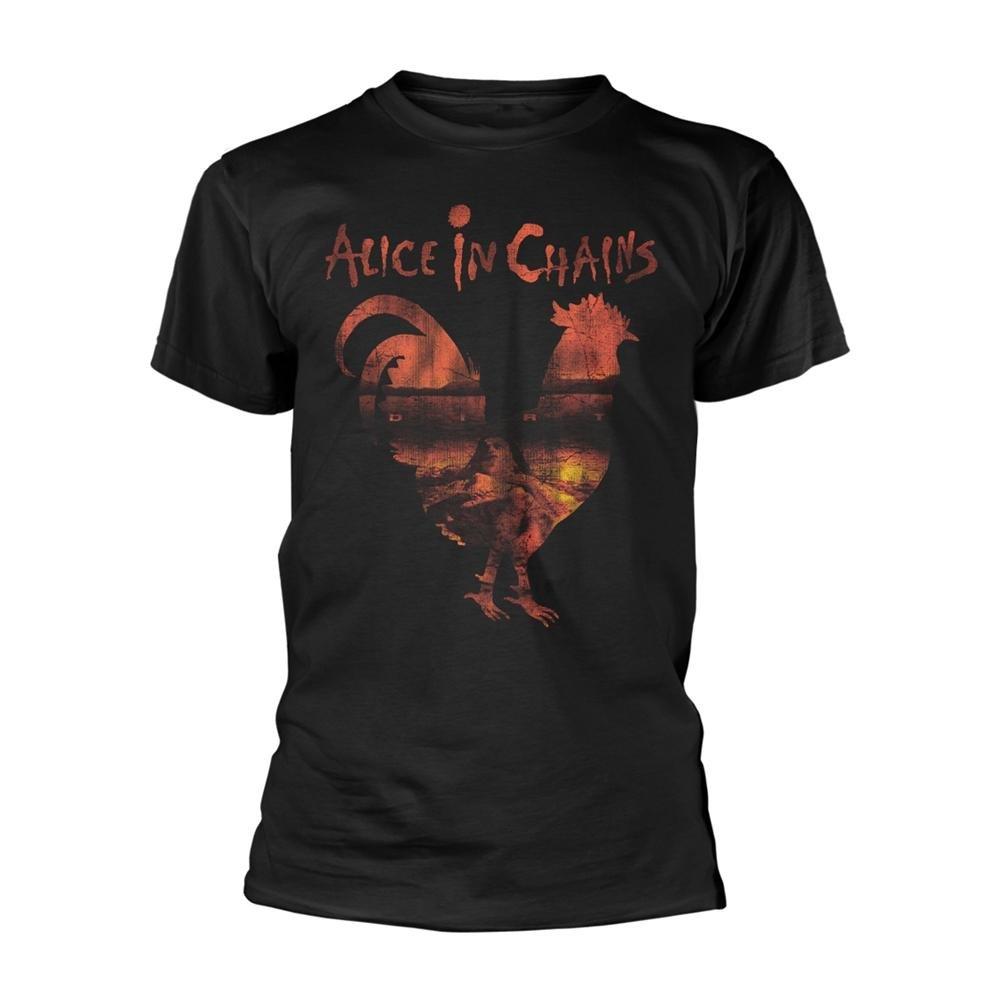 Dirt Tshirt Damen Schwarz L von Alice In Chains