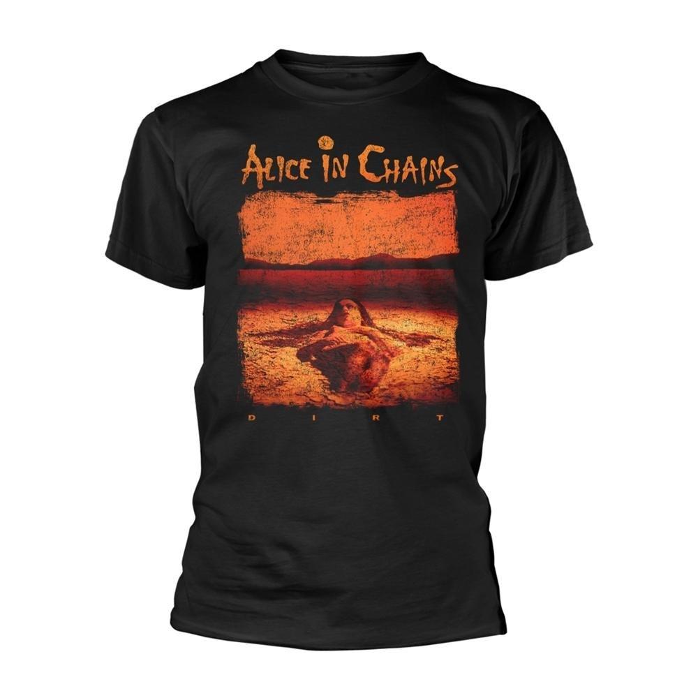 Dirt Tshirt Damen Schwarz L von Alice In Chains