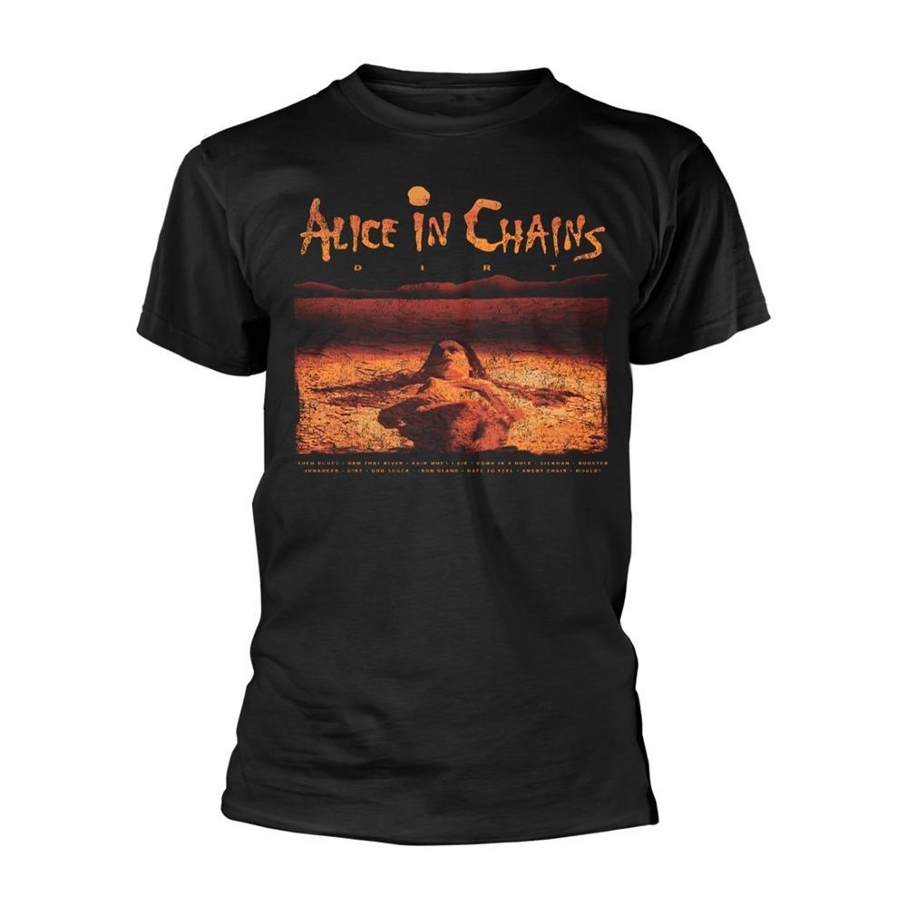 Dirt Tshirt Damen Schwarz XL von Alice In Chains