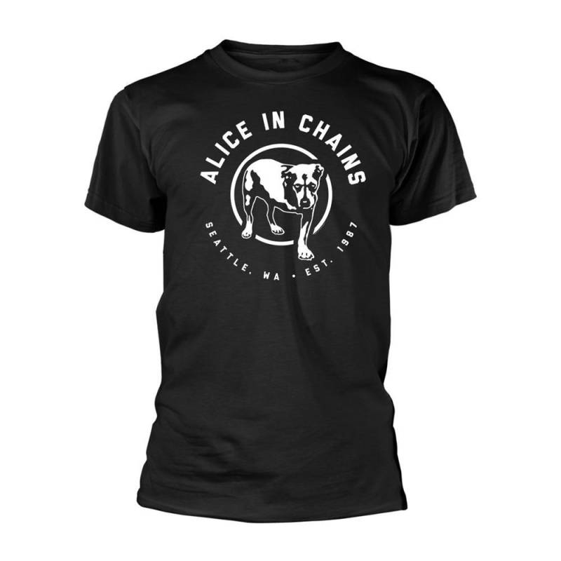 Est. 1987 Tshirt Damen Schwarz XL von Alice In Chains