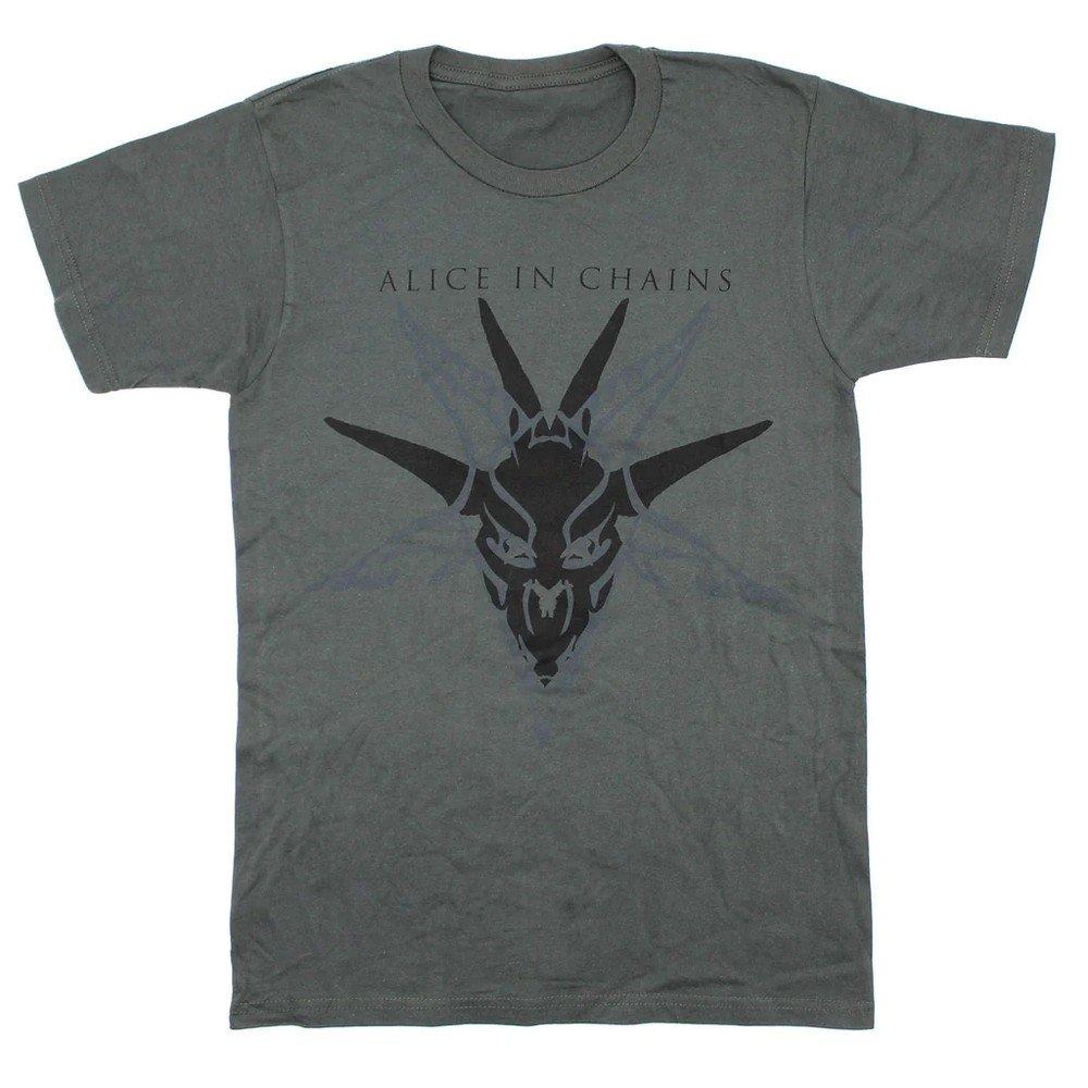 Alice In Chains - TShirt, für Damen, Grau, Größe L von Alice In Chains