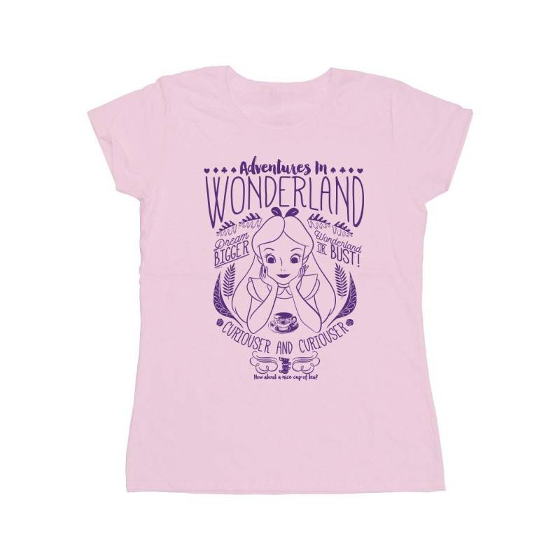 Adventures Tshirt Damen Pink L von Alice in Wonderland