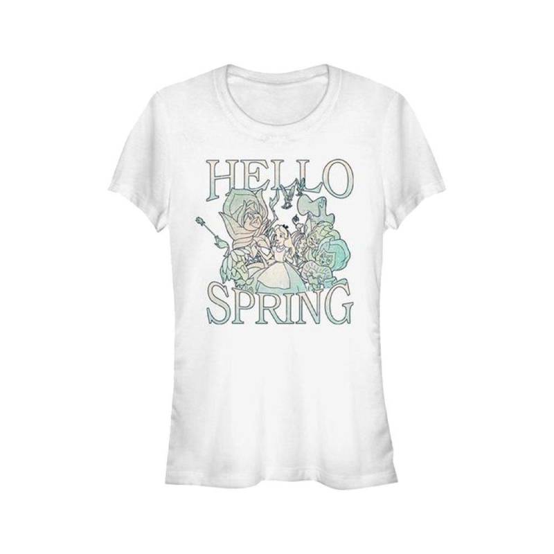 Classic Tshirt Damen Weiss M von Alice in Wonderland