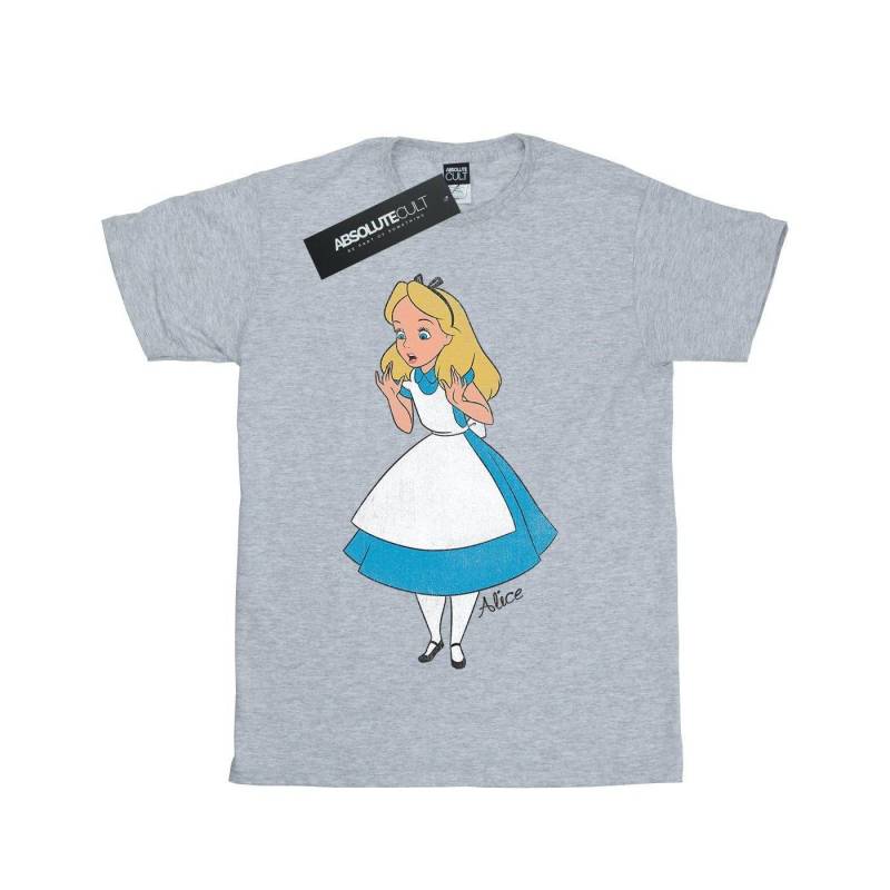 Alice in Wonderland - Classic TShirt, 152-158, Grau von Alice in Wonderland