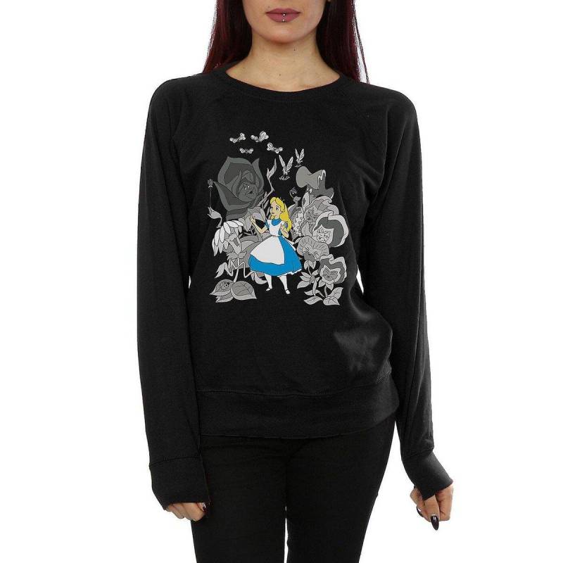 Sweatshirt Damen Schwarz XXL von Alice in Wonderland