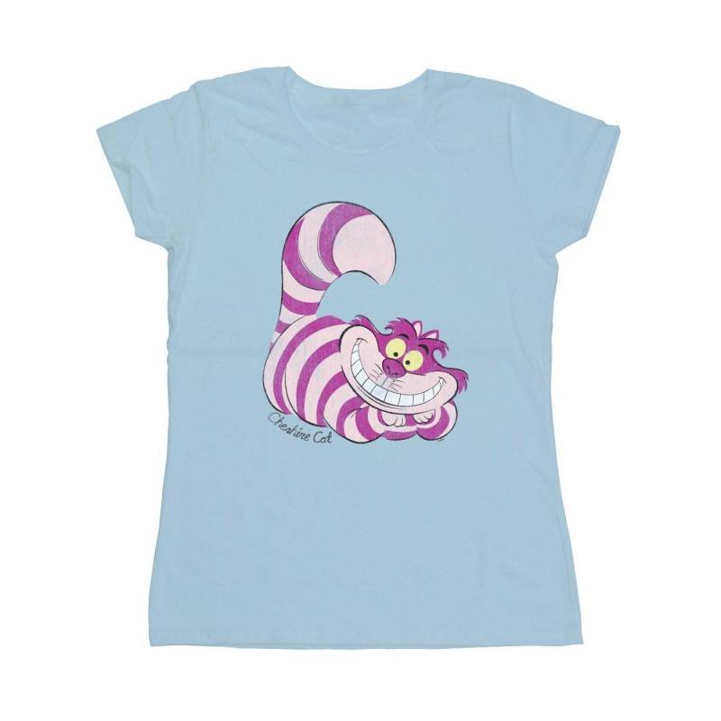 Tshirt Damen Blau S von Alice in Wonderland