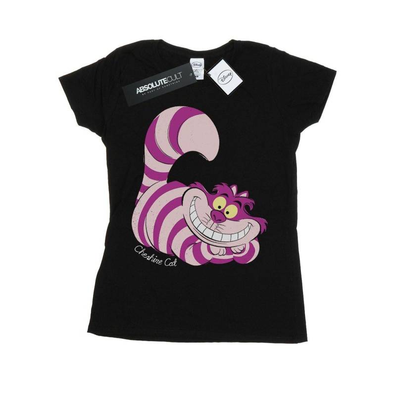 Tshirt Damen Schwarz XS von Alice in Wonderland