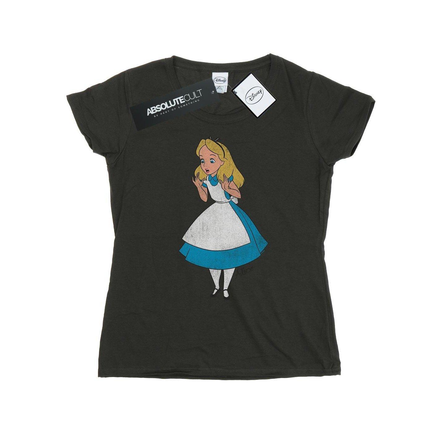 Tshirt Damen Taubengrau XL von Alice in Wonderland