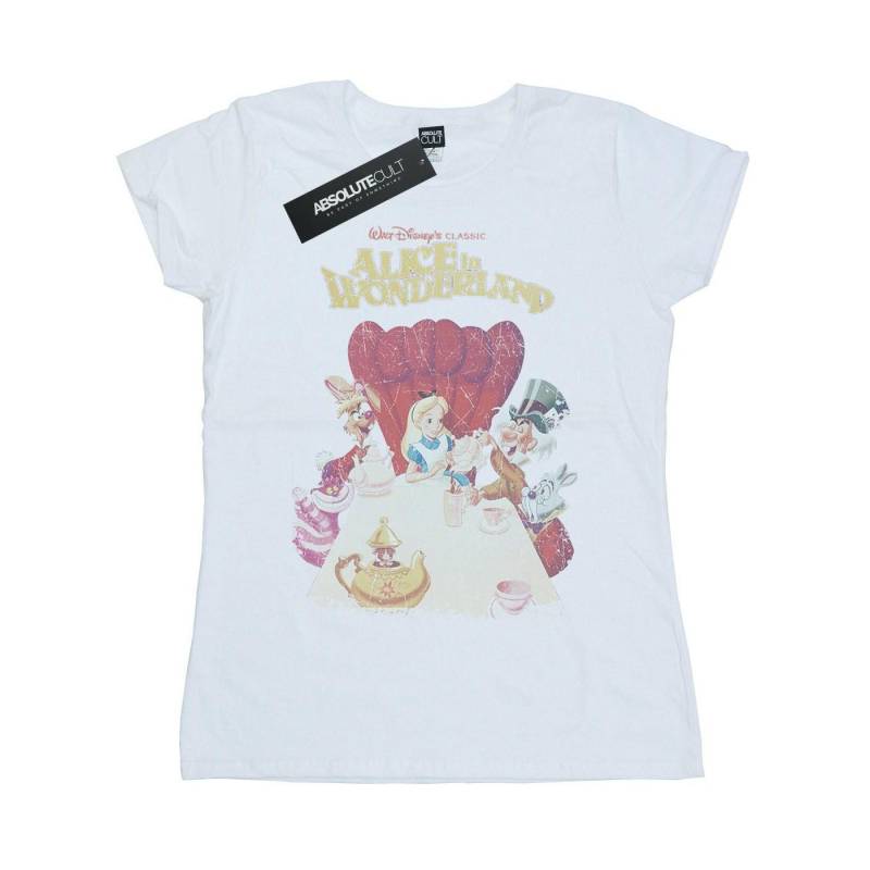 Tshirt Damen Weiss L von Alice in Wonderland