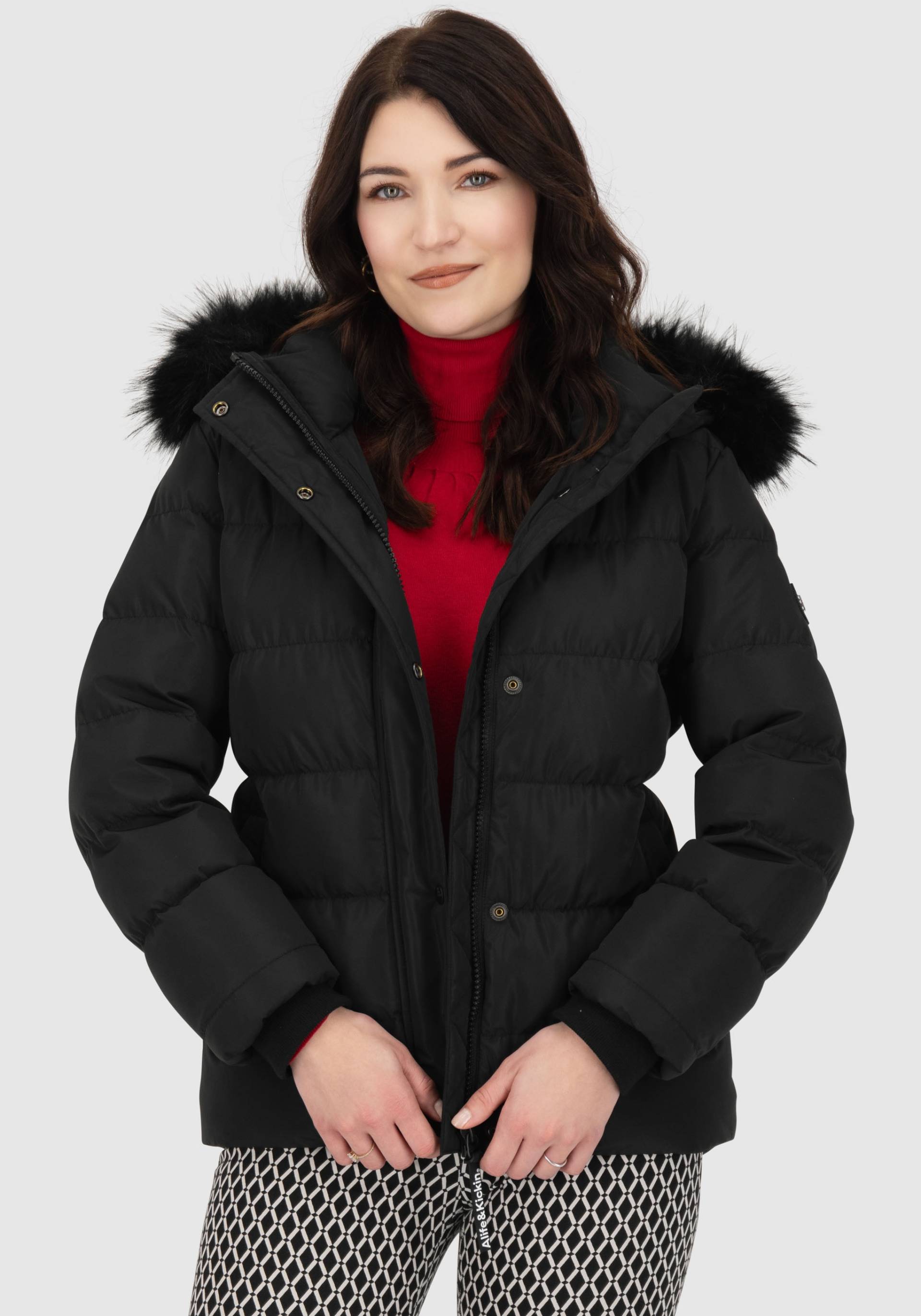 Alife & Kickin Steppjacke »SunndustAK A«, mit Kapuze, hochwertige Winterjacke mit abnehmbarem Fellimitat Alife & Kickin Steppjacke »SunndustAK A«, mit Kapuze, hochwertige Winterjacke mit abnehmbarem Fellimitat von Alife & Kickin