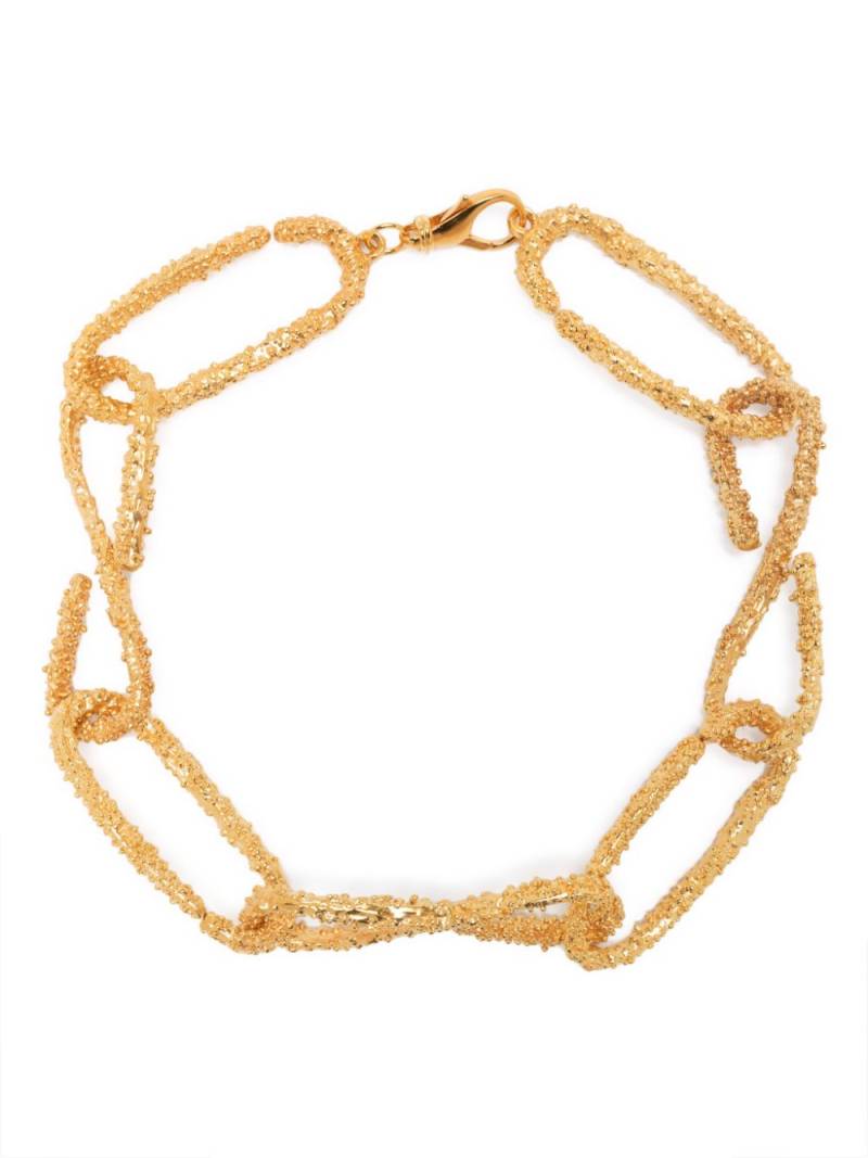 Alighieri The Rocky Road choker - Gold von Alighieri