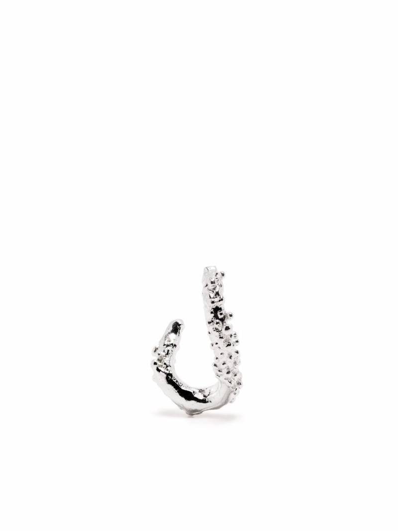 Alighieri The Rocky Terrain hoop earring - Silver von Alighieri