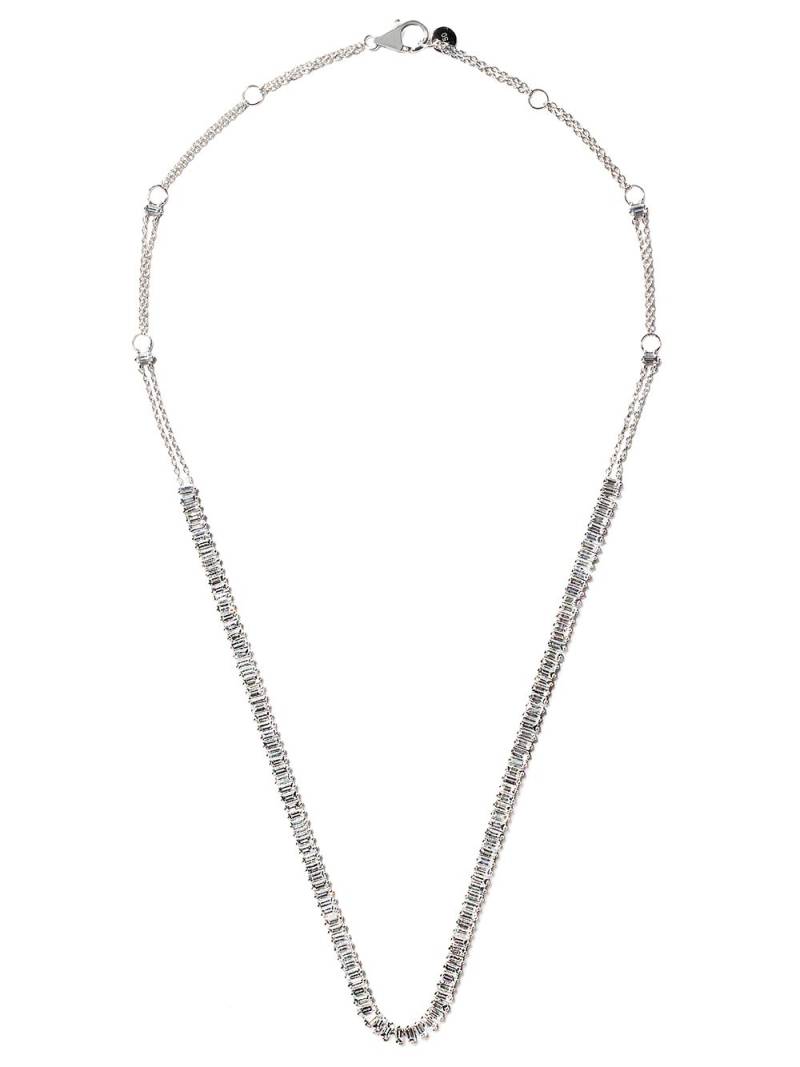 ALINKA 18kt white gold AURORA diamond necklace - Silver von ALINKA