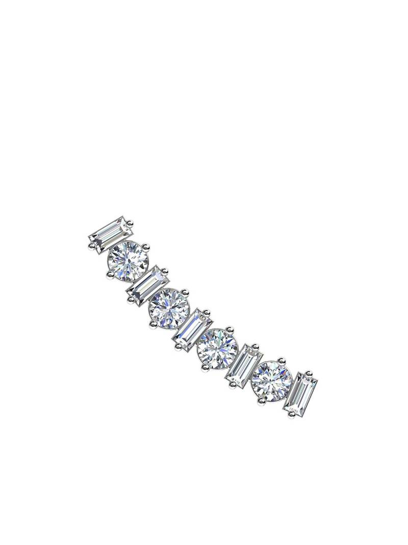 ALINKA 18kt white gold Amalfi diamond ear cuff - Silver von ALINKA