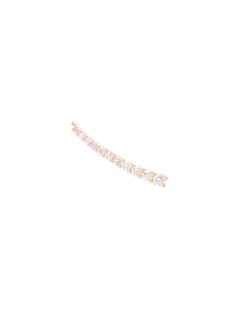 ALINKA 18kt rose gold DASHA SUPER FINE diamond right cuff earring - Metallic von ALINKA