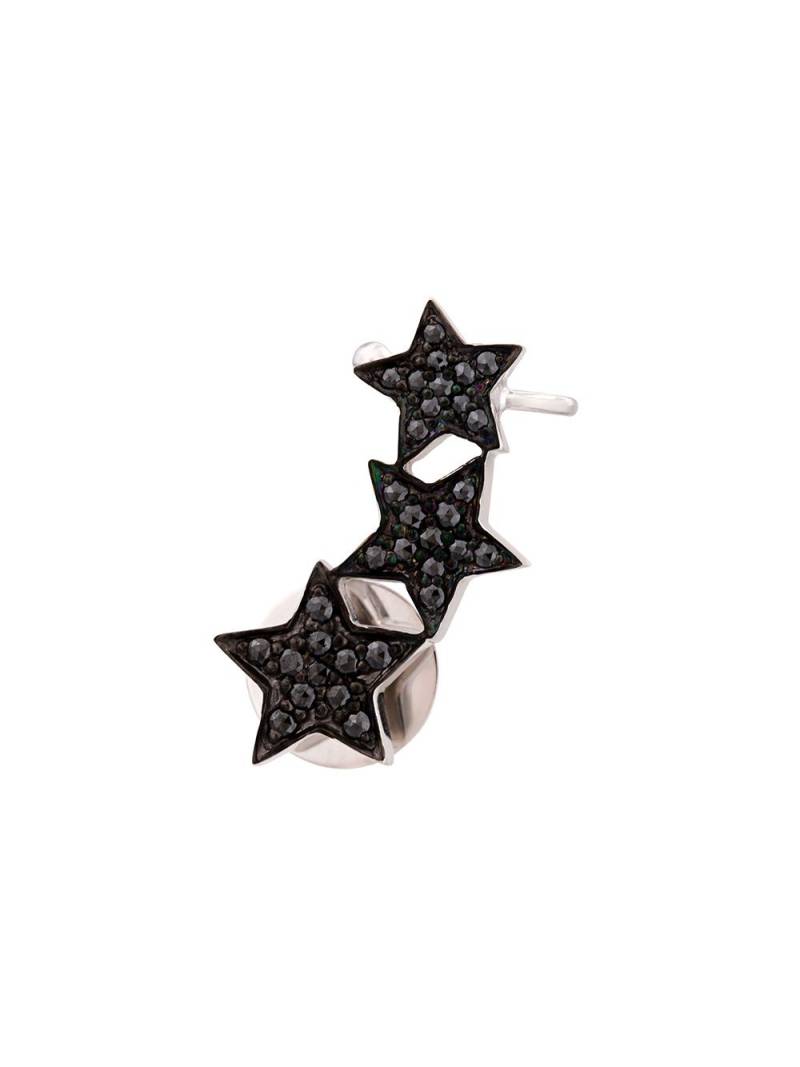 ALINKA STASIA Triple Star diamond left ear cuff - Metallic von ALINKA