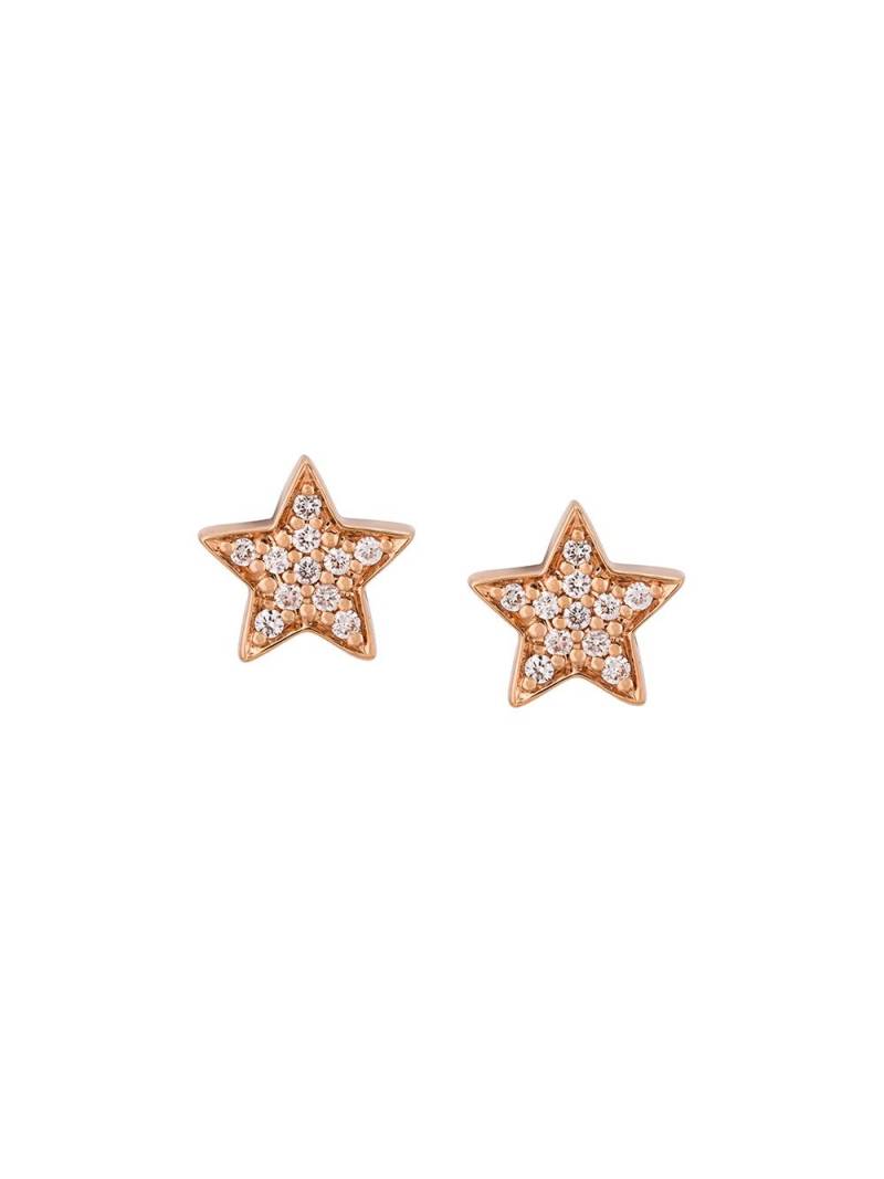 ALINKA Stasia diamond star earrings - Metallic von ALINKA