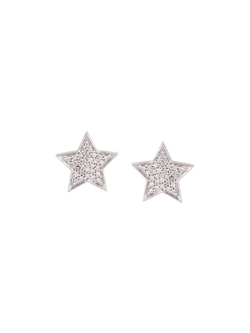 ALINKA Stasia diamond star stud earrings - Metallic von ALINKA