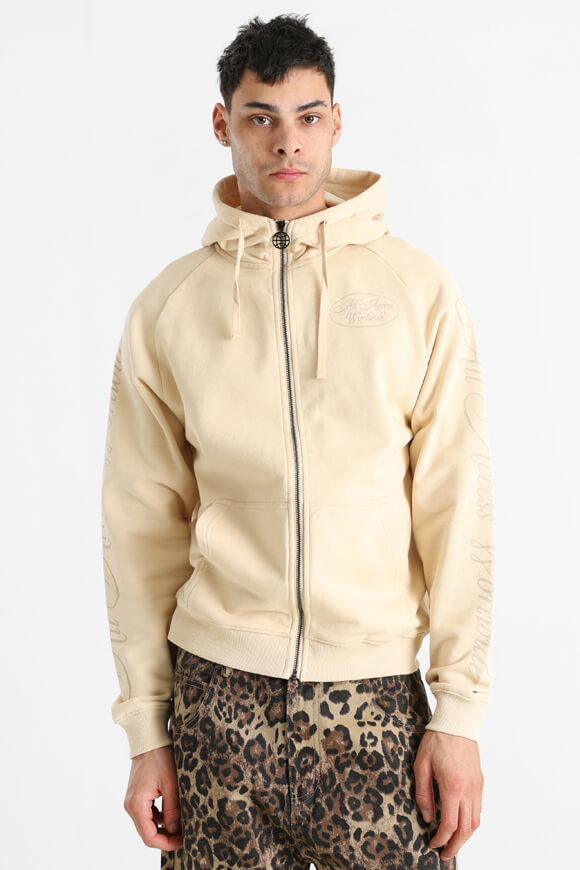 All Access Kapuzensweatjacke | Beige | Herren  | L von All Access