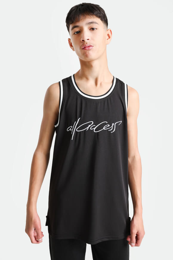 All Access Mesh Tanktop | Schwarz | Jungen  | 10 von All Access