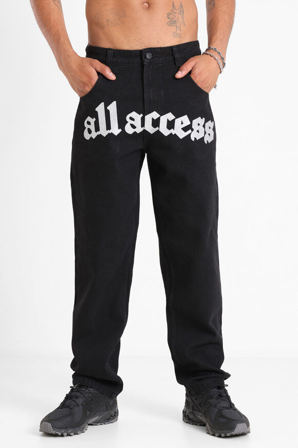 All Access Regular Fit Jeans | Schwarz | Herren  | 28 von All Access