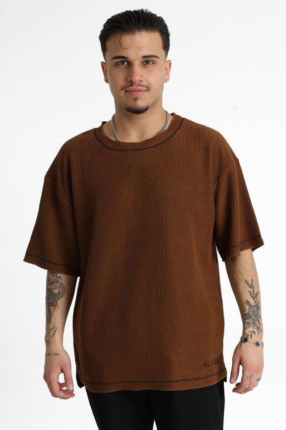 All Access Strukturiertes T-Shirt | Braun | Herren  | XL von All Access