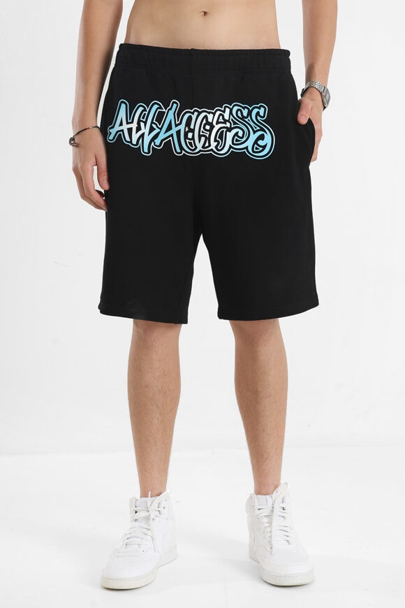 All Access Sweatshorts | Schwarz | Herren  | L von All Access