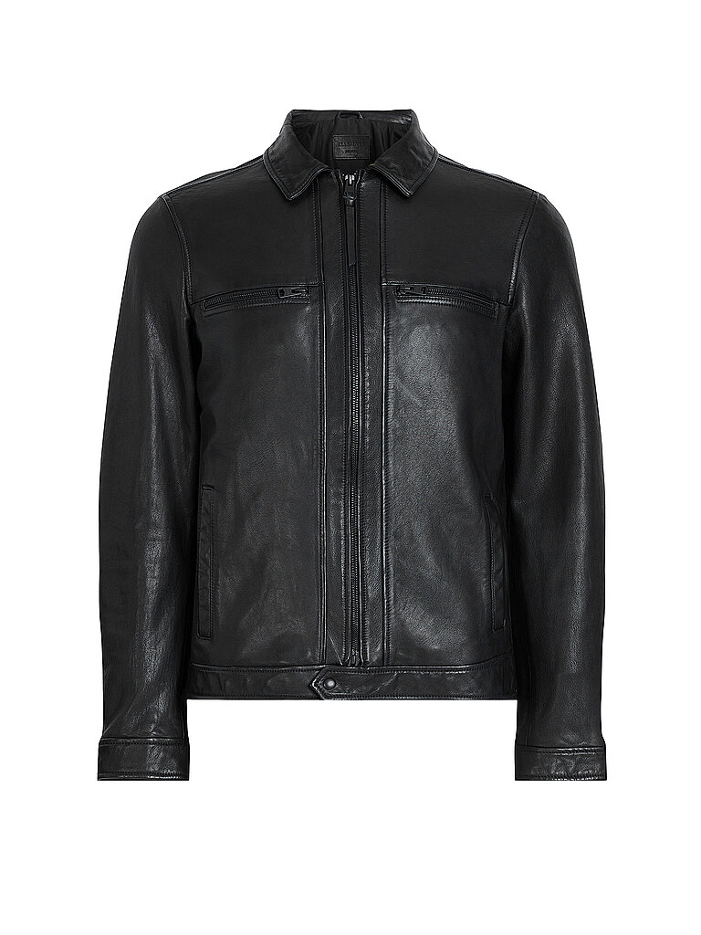 ALLSAINTS Lederjacke LUCK schwarz | XXL von AllSaints