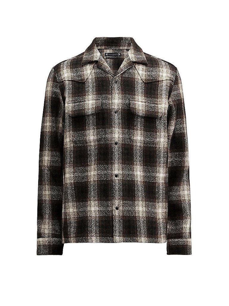 ALLSAINTS Overshirt ALVAR braun | L von AllSaints