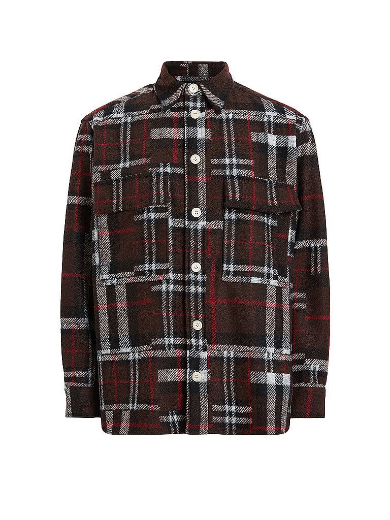 ALLSAINTS Overshirt REDWOOD  braun | XL von AllSaints