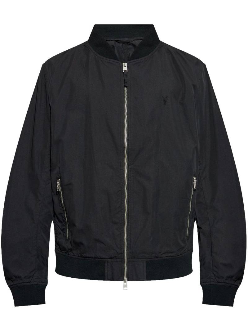 AllSaints Bassett Ramskull bomber jacket - Black von AllSaints