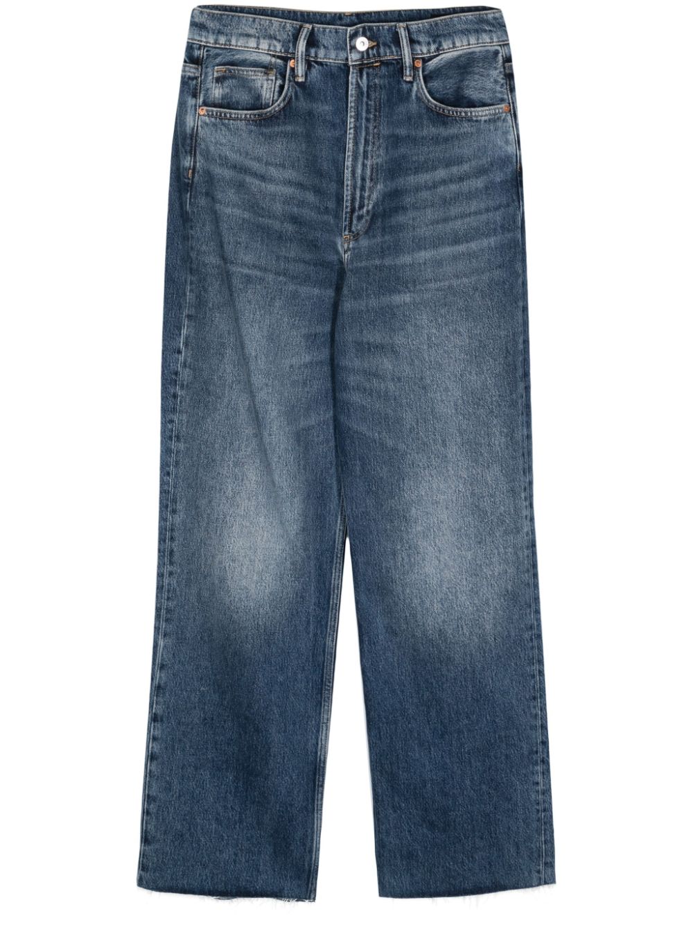 AllSaints Blake wide-leg jeans - Blue von AllSaints