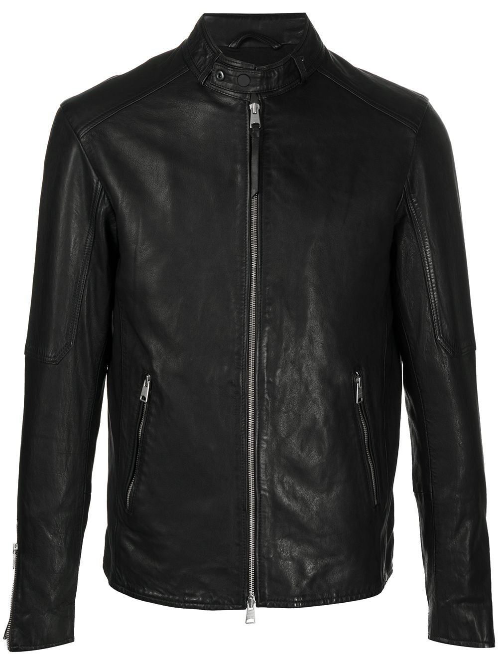 AllSaints Coram biker jacket - Black von AllSaints