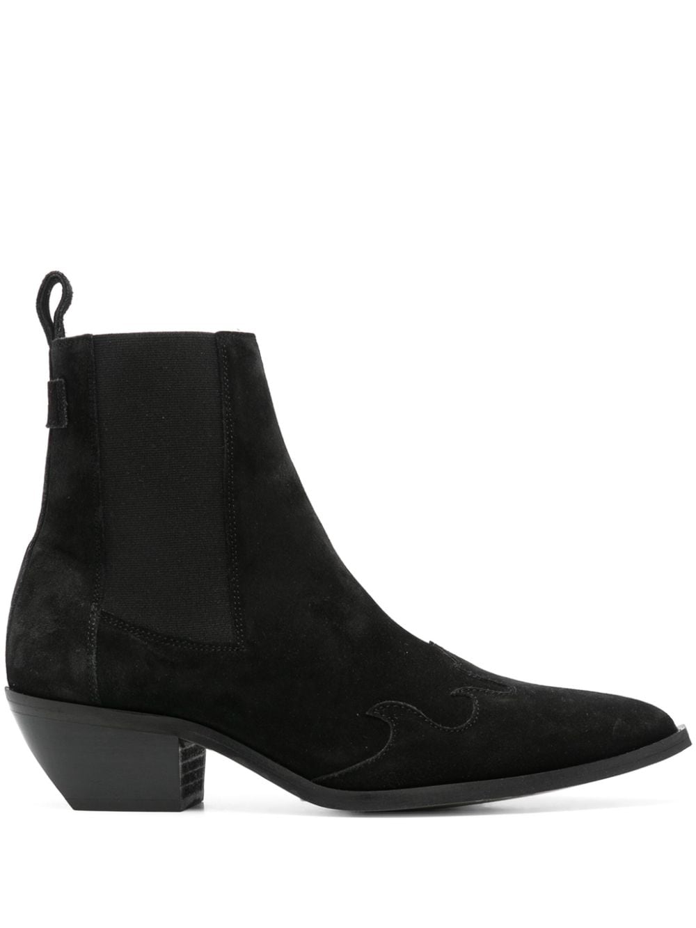 AllSaints Dellaware 60mm boots - Black von AllSaints