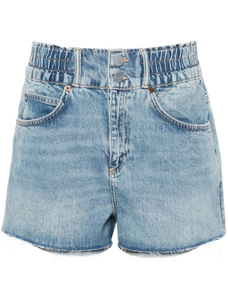 AllSaints Hailey denim shorts - Blue von AllSaints