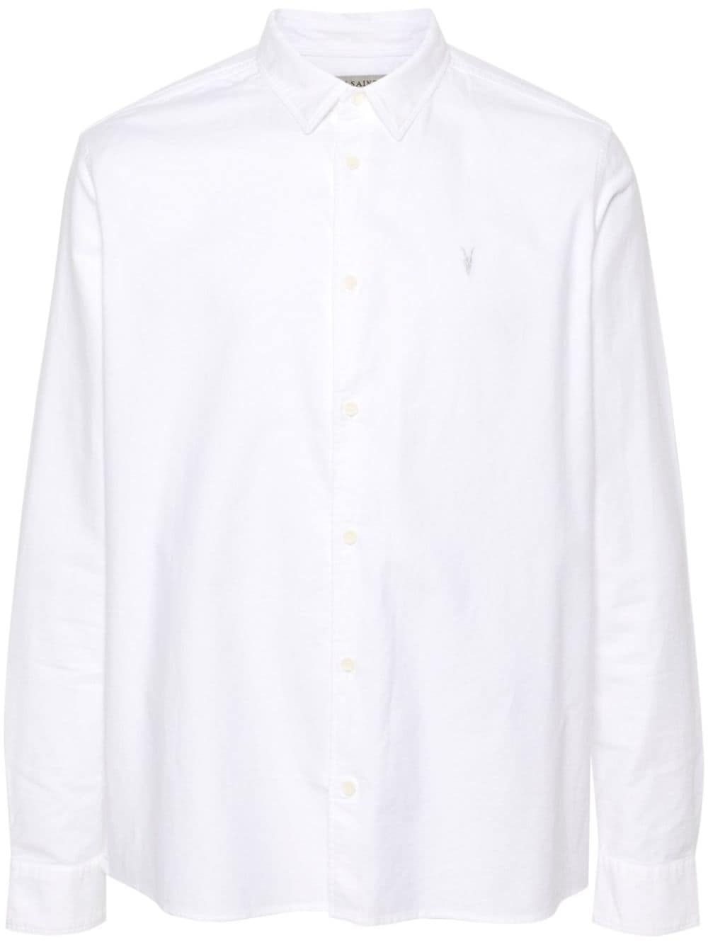 AllSaints Hermosa canvas shirt - White von AllSaints