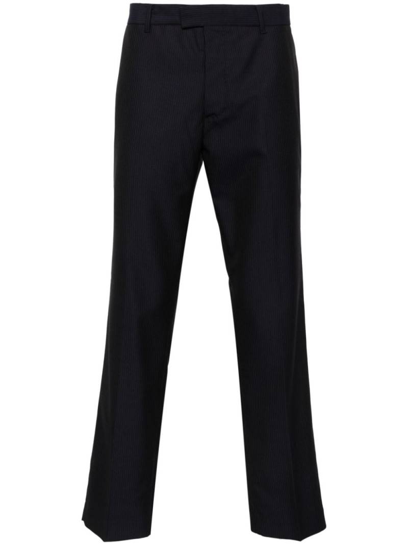 AllSaints Howling pinstriped trousers - Blue von AllSaints