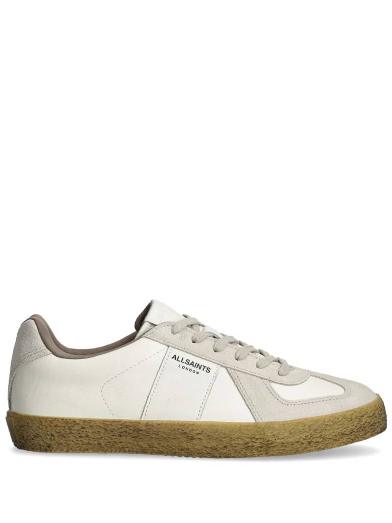 AllSaints Jaimee leather sneakers - White von AllSaints