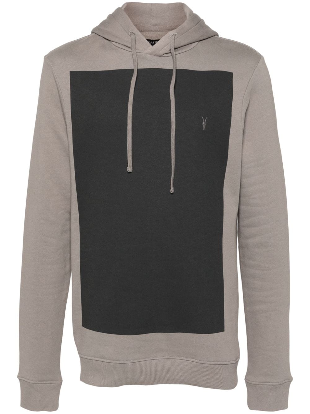 AllSaints Lobke Ramskull-embroidered hoodie - Brown von AllSaints