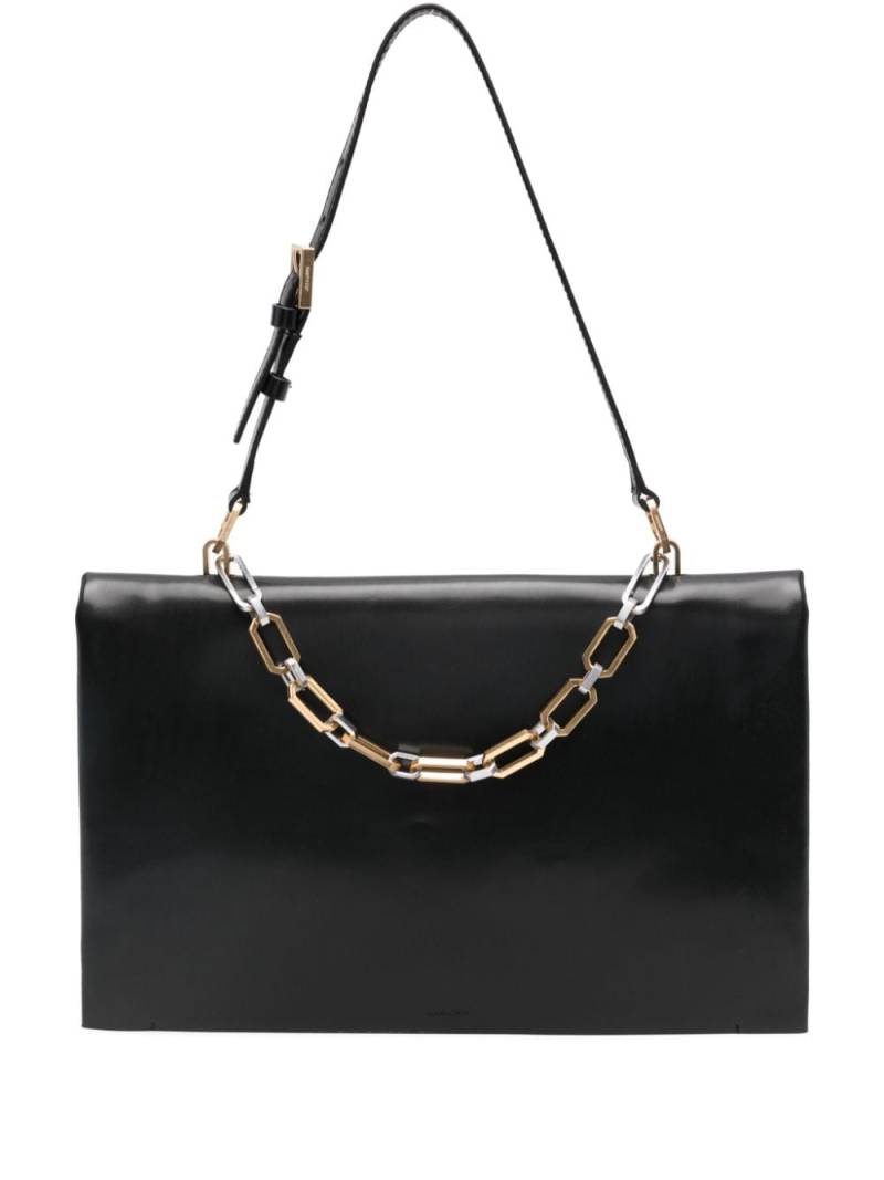 AllSaints Luca leather shoulder bag - Black von AllSaints