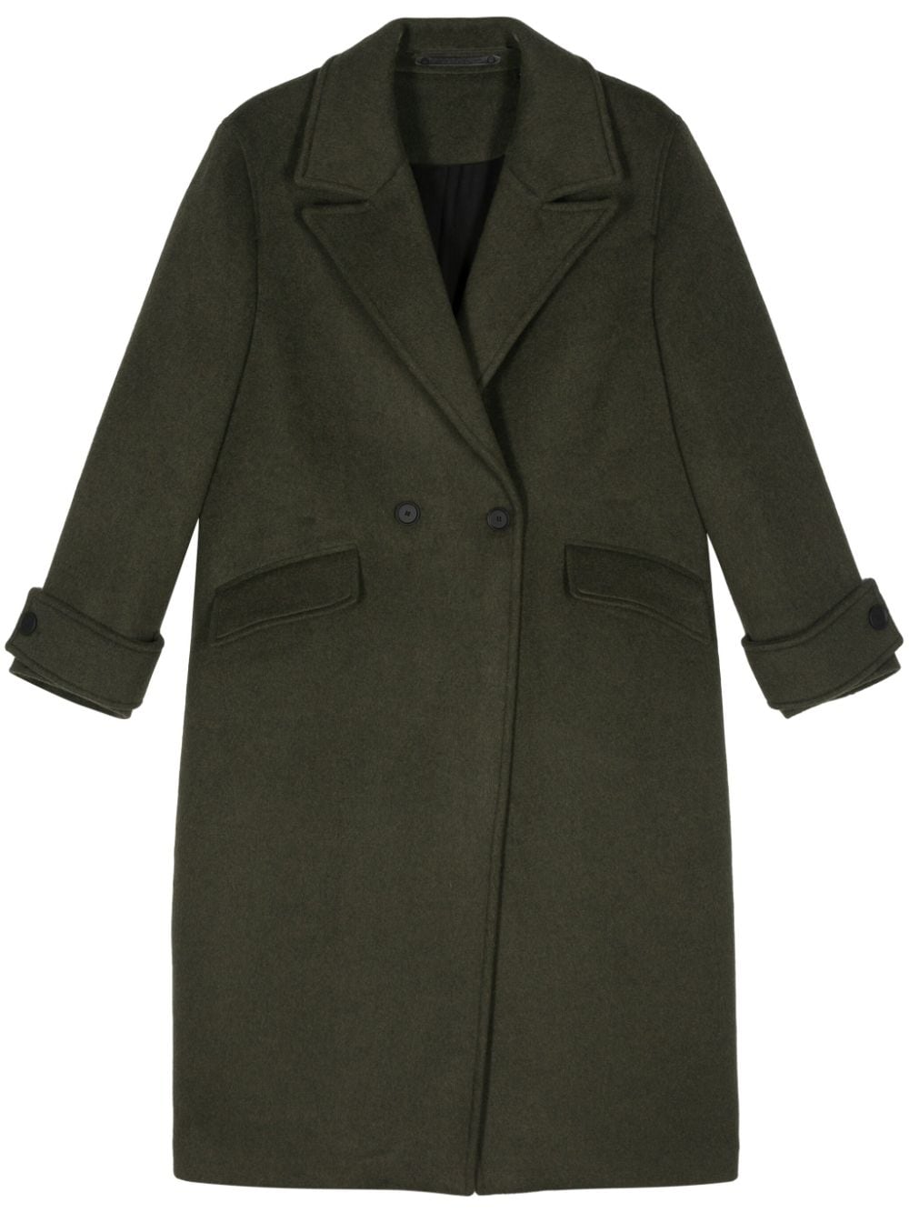 AllSaints Mabel double-breasted coat - Green von AllSaints