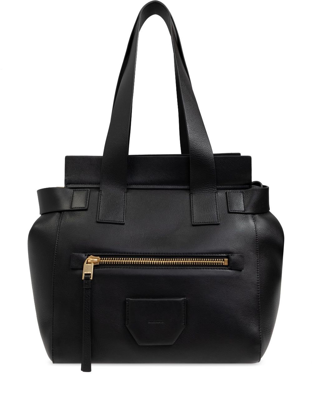 AllSaints Perez Leather tote bag - Black von AllSaints