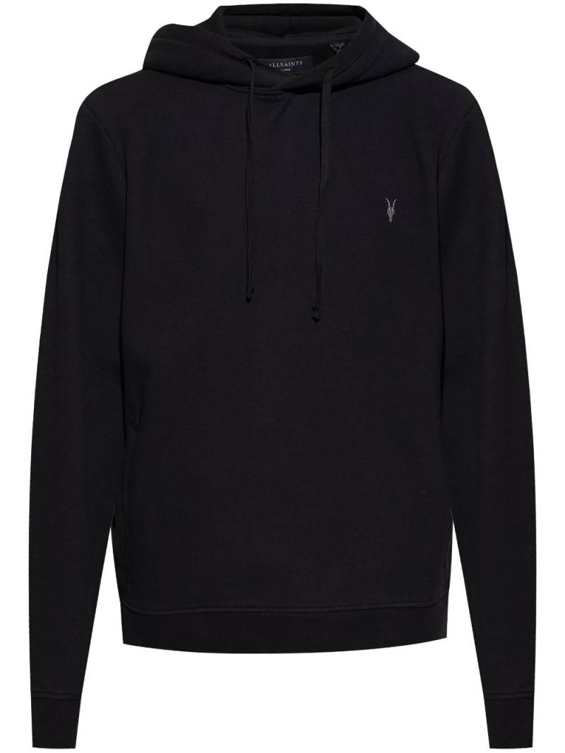 AllSaints Raven organic-cotton hoodie - Black von AllSaints