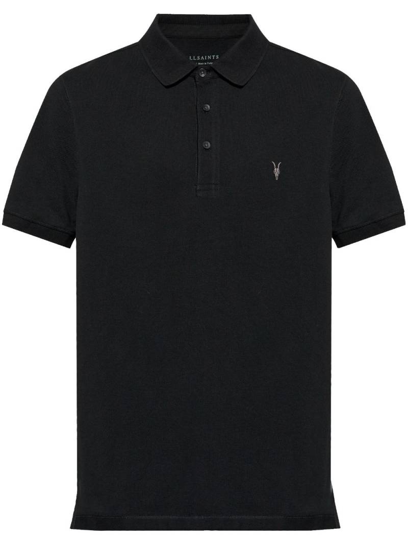 AllSaints Reform polo shirt - Black von AllSaints