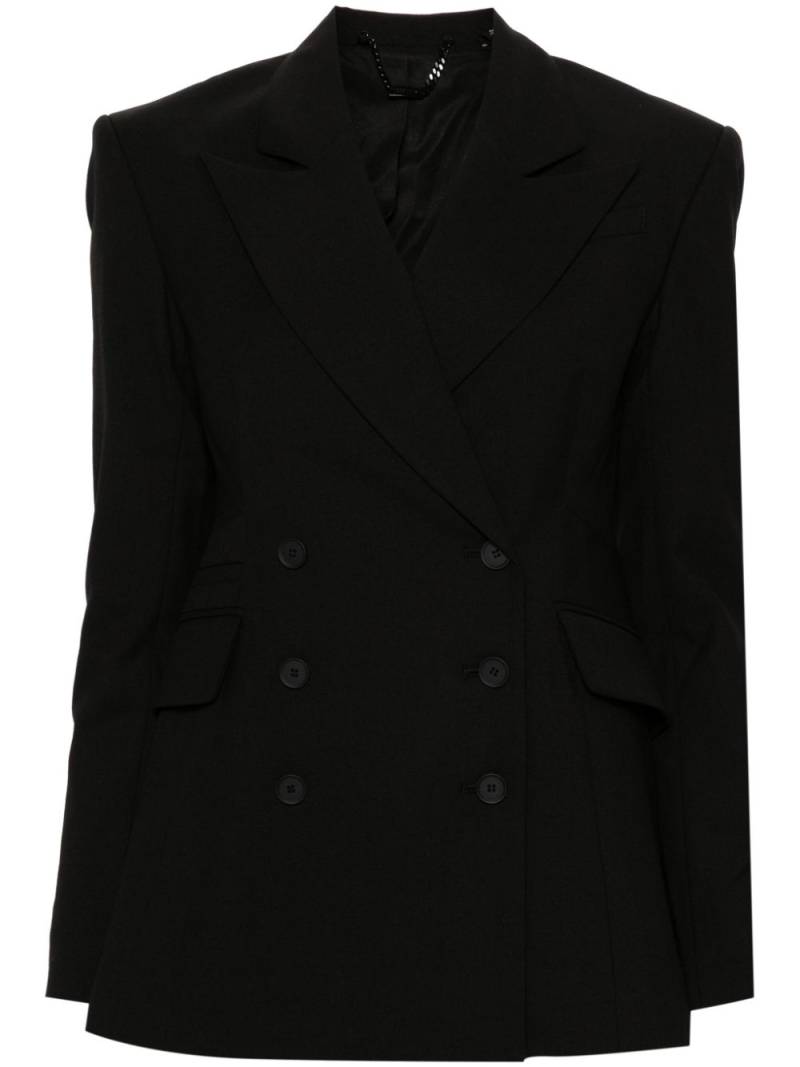 AllSaints Sevenh double-breasted blazer - Black von AllSaints