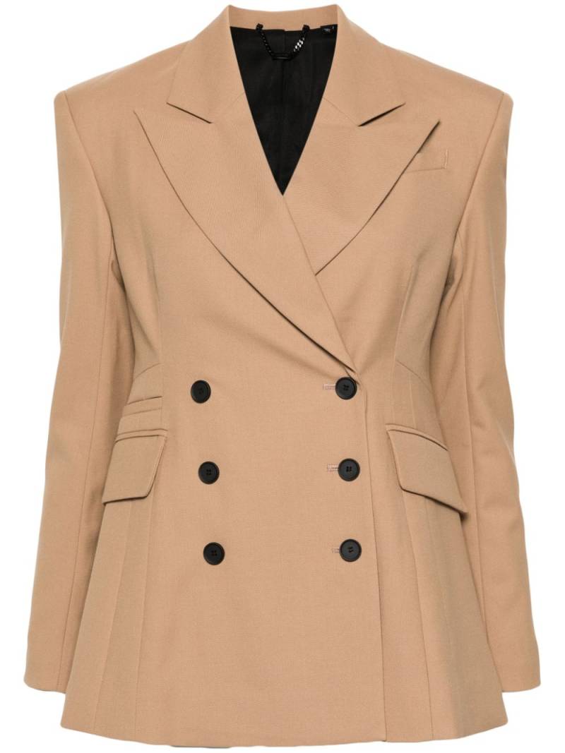 AllSaints Sevenh double-breasted blazer - Neutrals von AllSaints