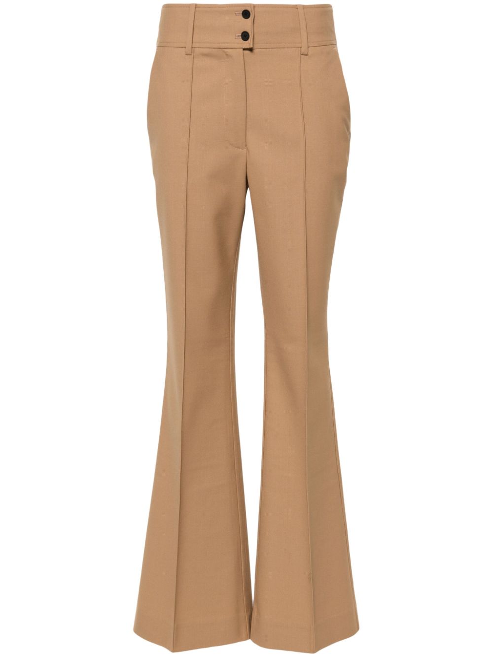 AllSaints Sevenh flared trousers - Neutrals von AllSaints